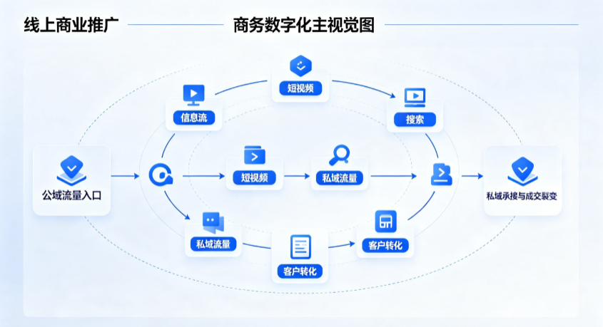 吉林线上商业推广怎么做？全域流量闭环搭建与低成本转化实战指南